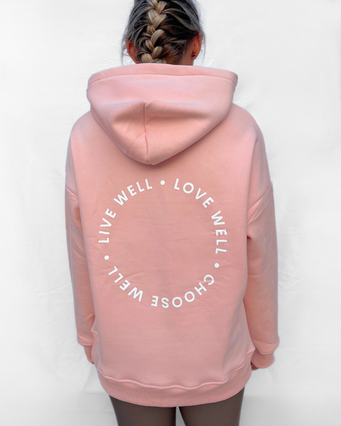 Pink hoodie 2024 h and m